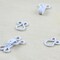 144 Sets Size 3 White Hook and Eye Sewing Closure for Heavy Garment Dress Bra